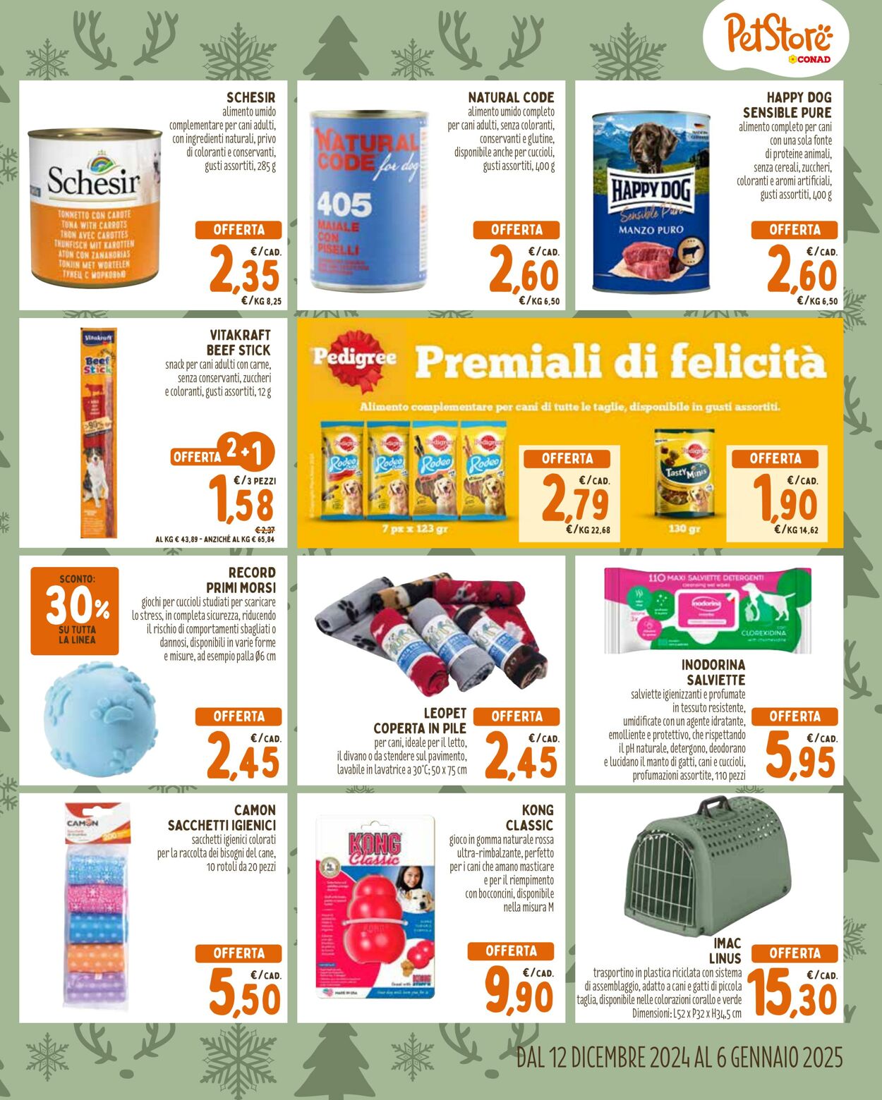 Volantino Conad 12.12.2024 - 06.01.2025