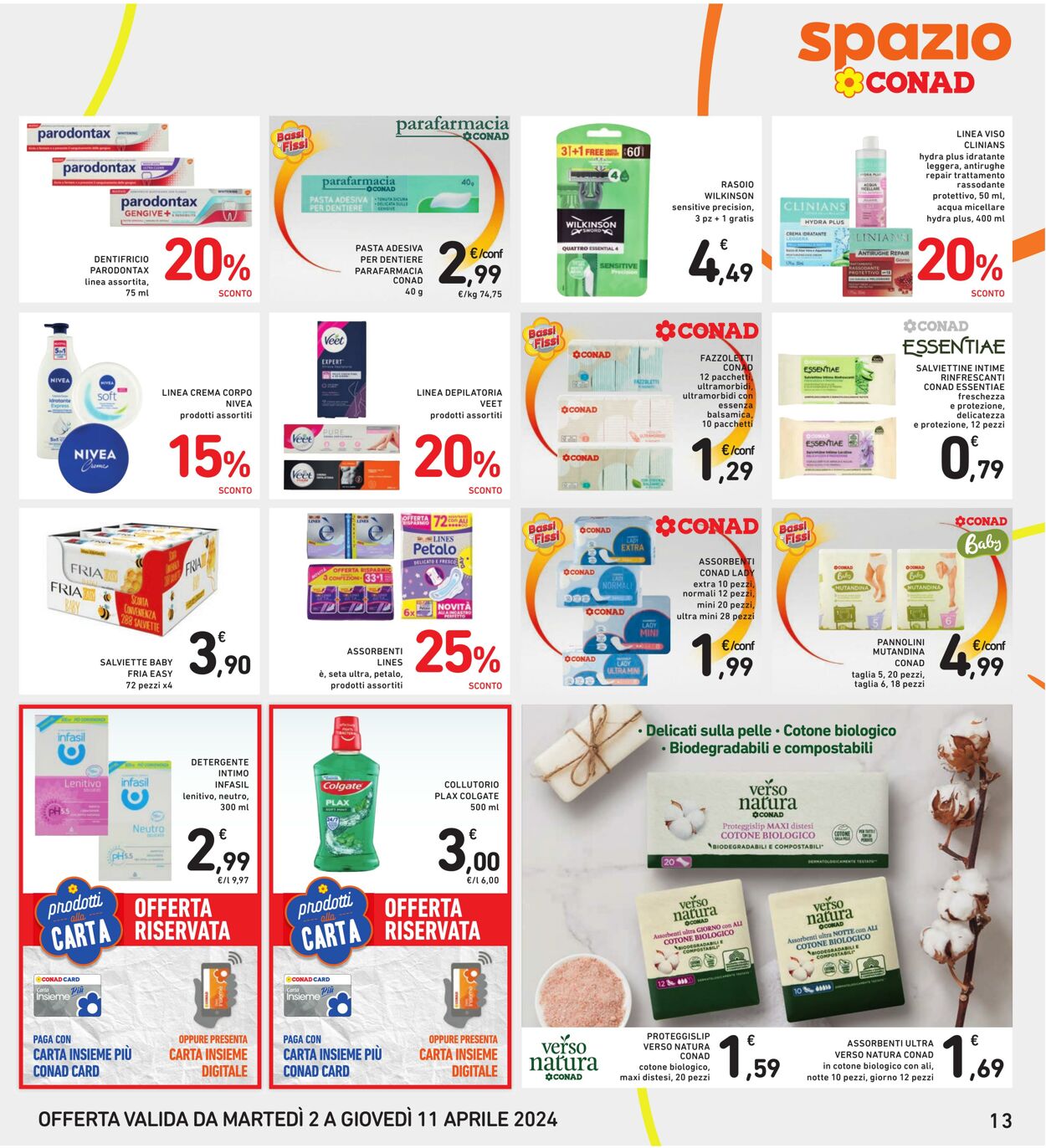 Volantino Conad 02.04.2024 - 11.04.2024