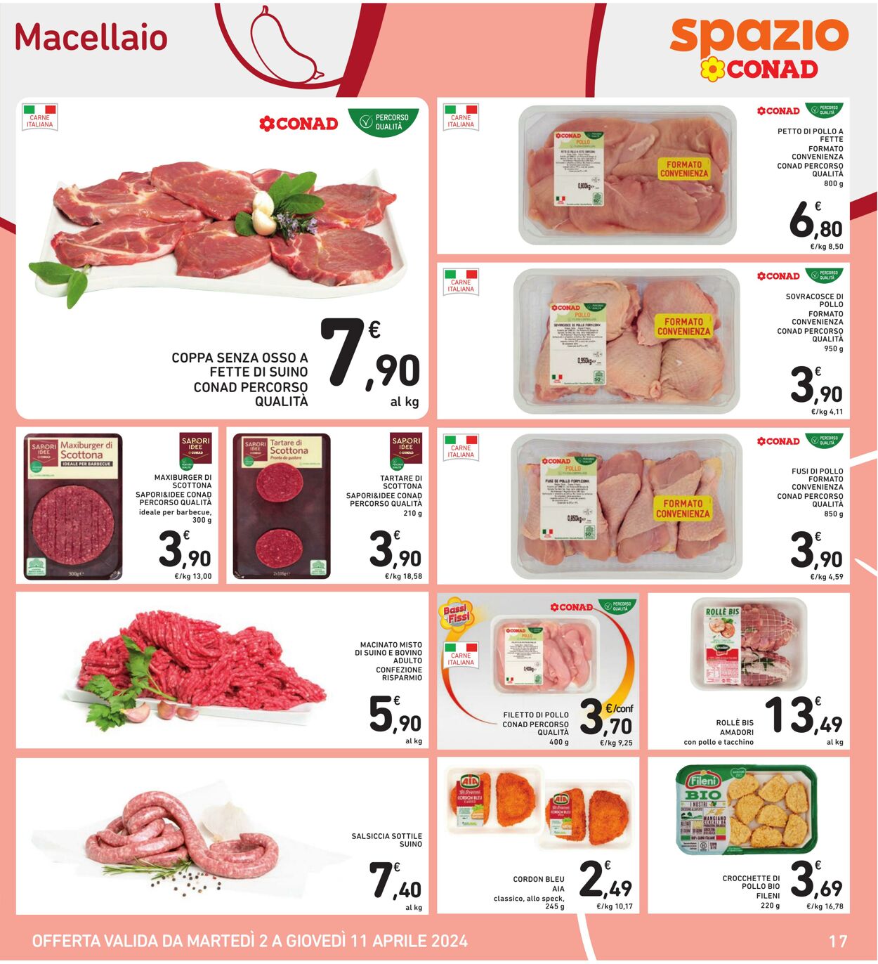 Volantino Conad 02.04.2024 - 11.04.2024