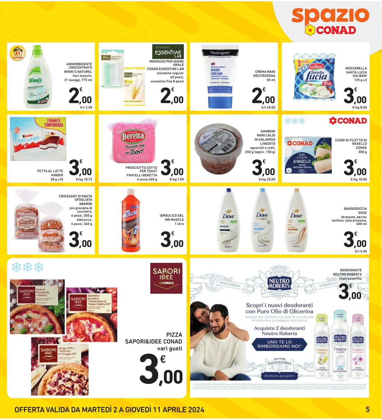 Volantino Conad 02.04.2024 - 11.04.2024