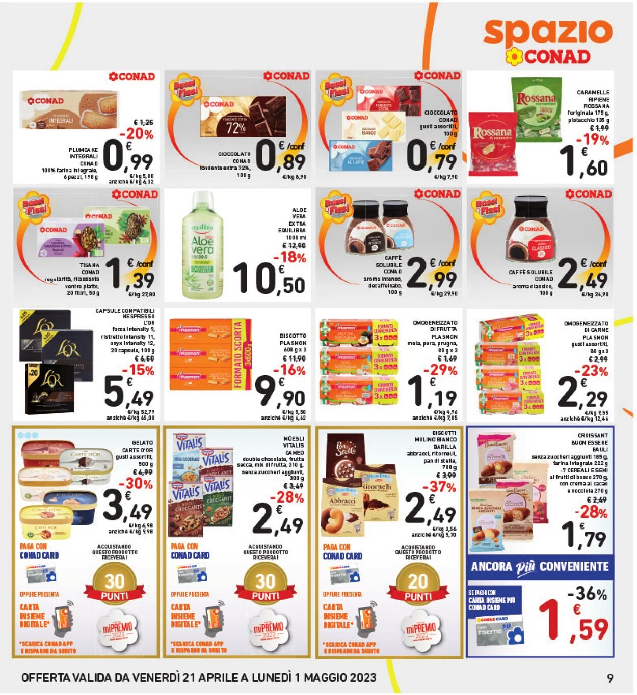 Volantino Conad 21.04.2023 - 01.05.2023