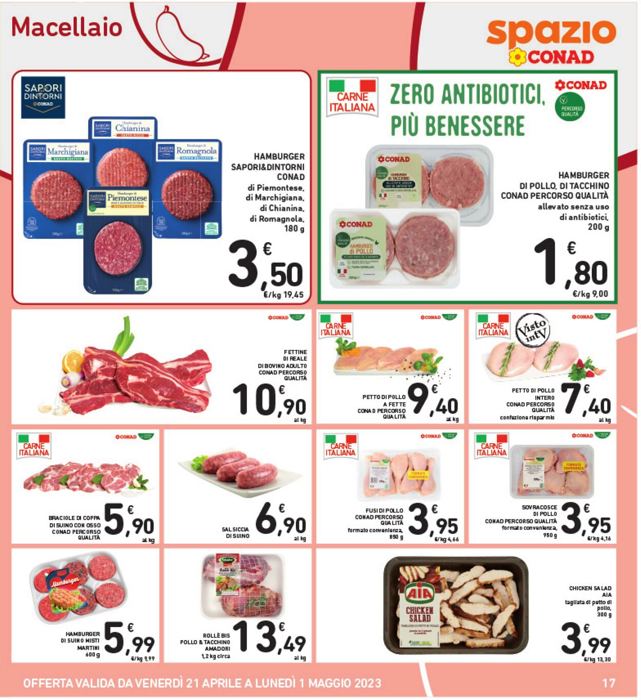 Volantino Conad 21.04.2023 - 01.05.2023