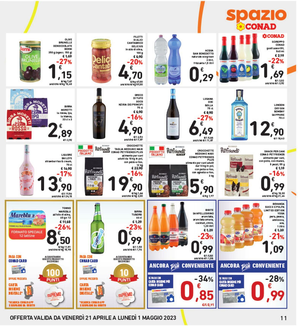 Volantino Conad 21.04.2023 - 01.05.2023