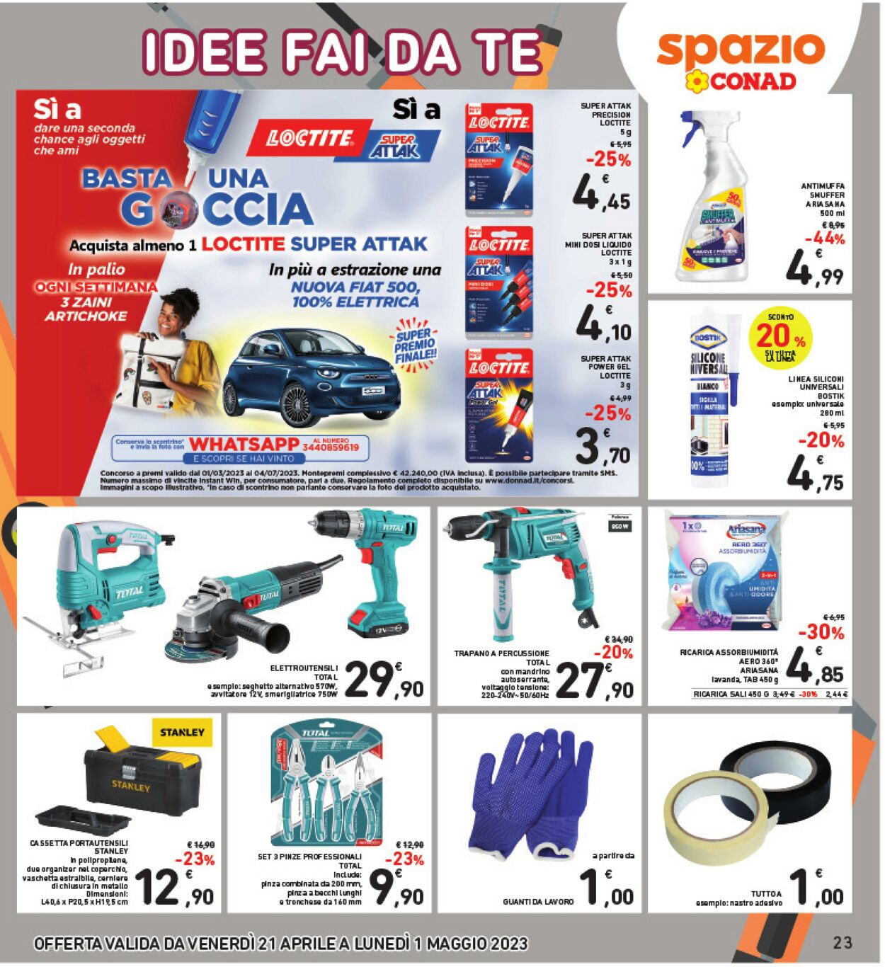 Volantino Conad 21.04.2023 - 01.05.2023