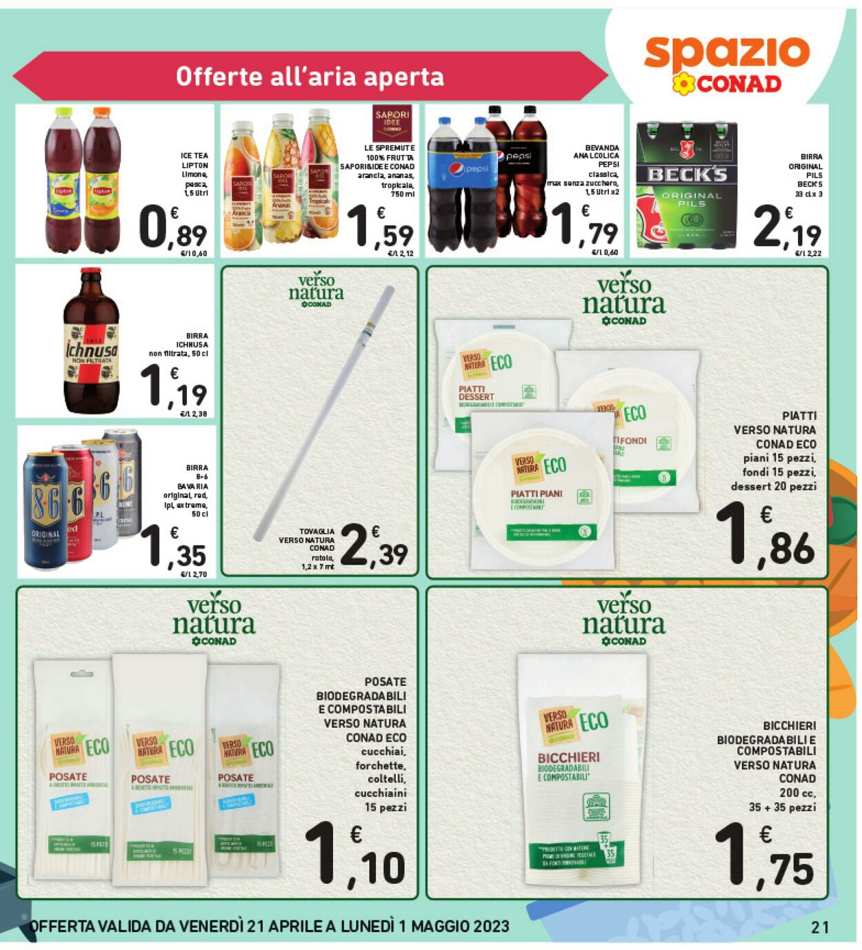 Volantino Conad 21.04.2023 - 01.05.2023