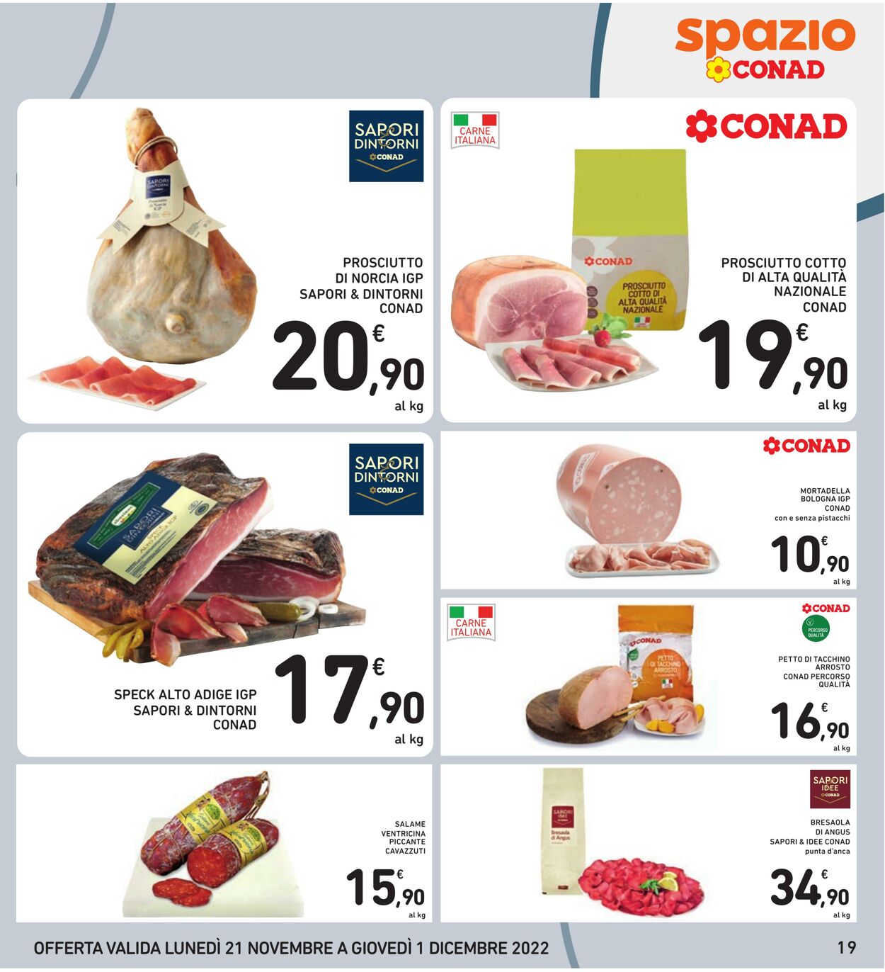 Volantino Conad 21.11.2022 - 01.12.2022