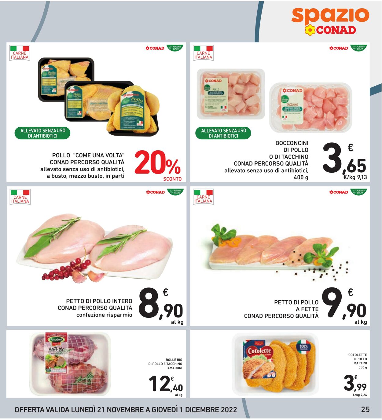 Volantino Conad 21.11.2022 - 01.12.2022