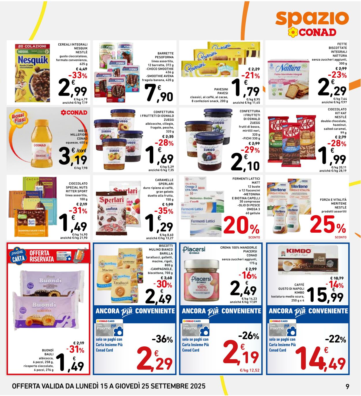 Volantino Conad 12.09.2025 - 12.09.2025
