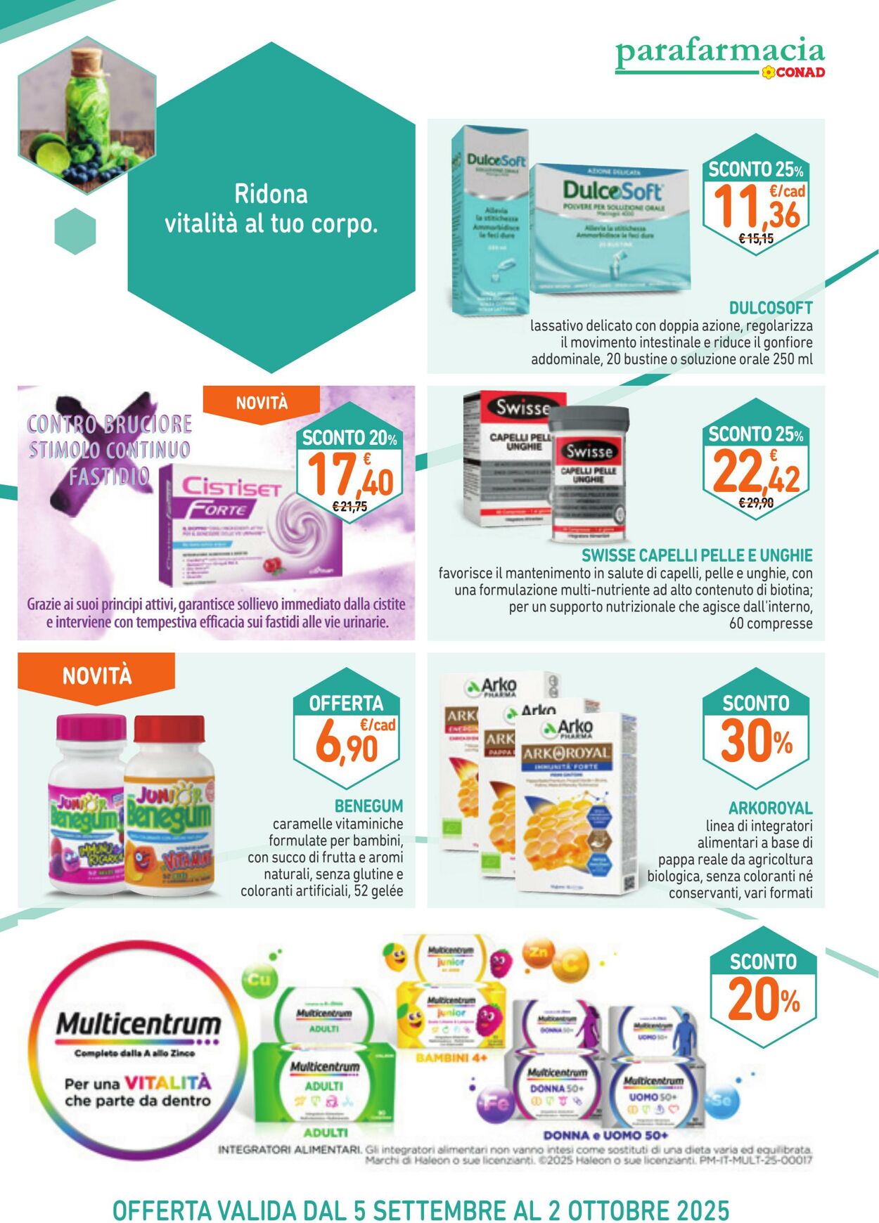 Volantino Conad 01.10.2025 - 01.10.2025