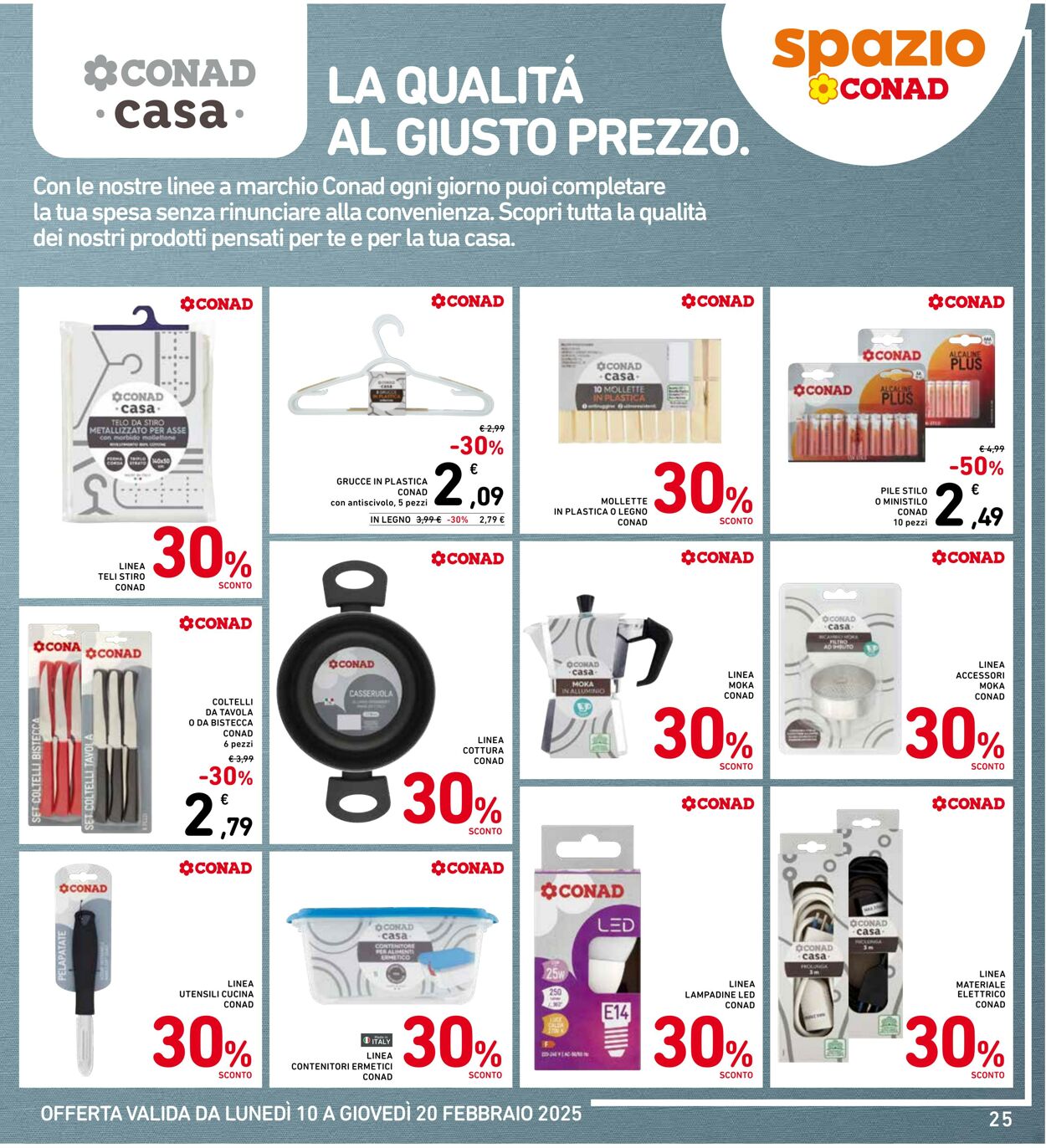 Volantino Conad 10.02.2025 - 20.02.2025