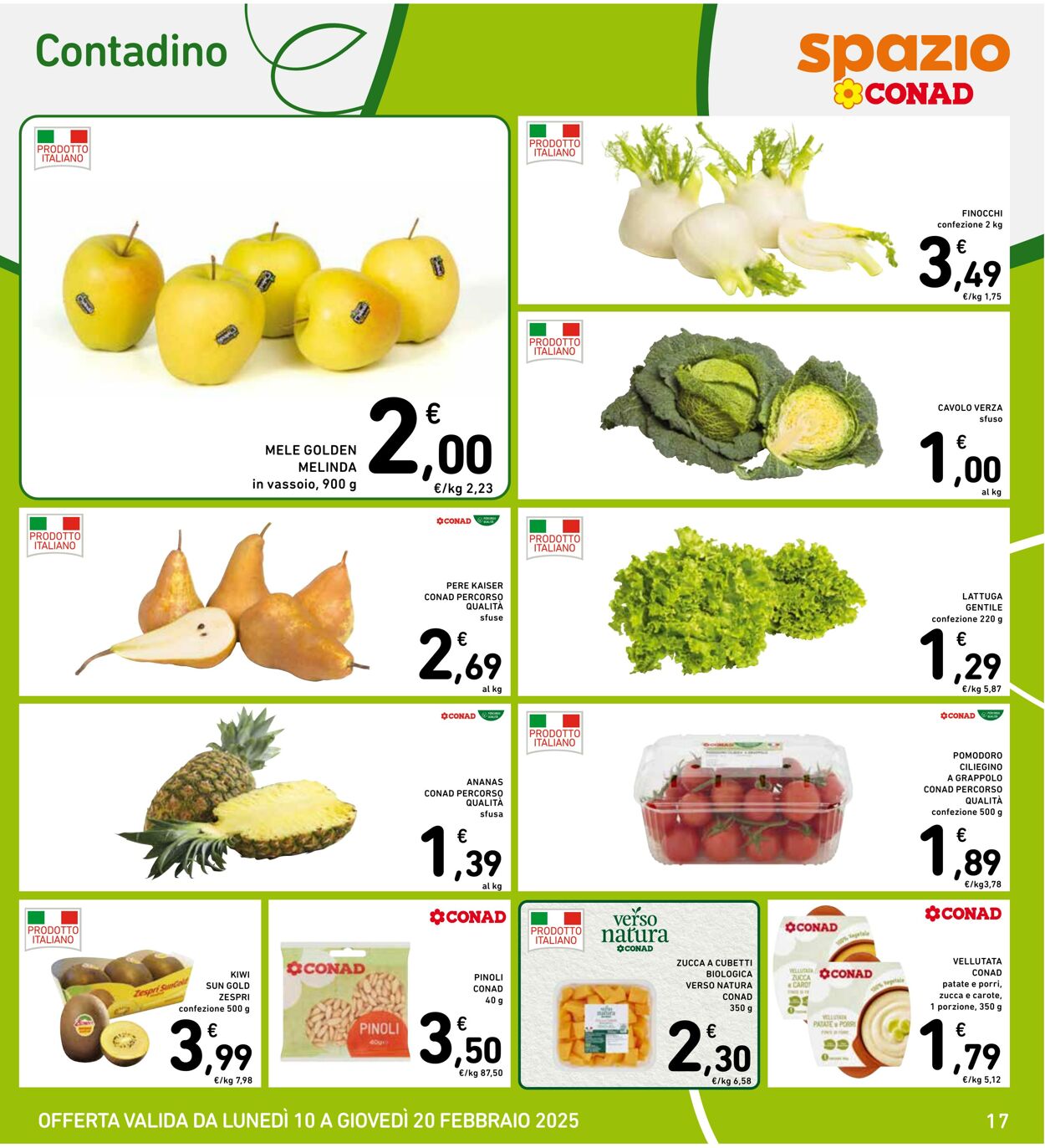 Volantino Conad 10.02.2025 - 20.02.2025