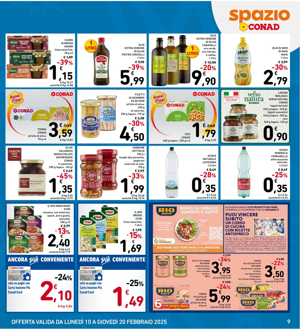 Volantino Conad 10.02.2025 - 20.02.2025