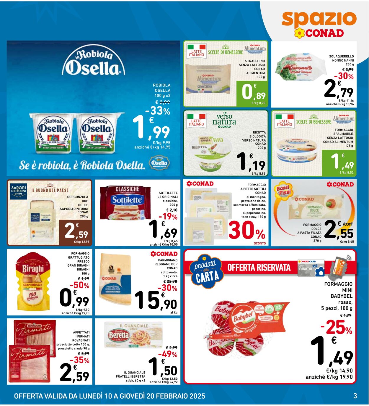 Volantino Conad 10.02.2025 - 20.02.2025