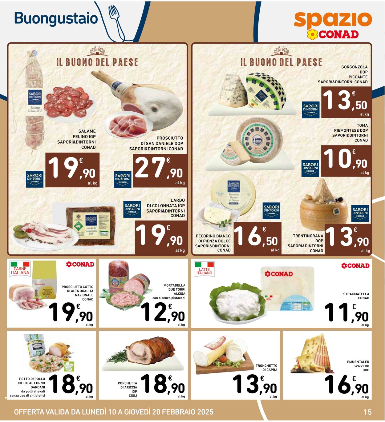 Volantino Conad 10.02.2025 - 20.02.2025