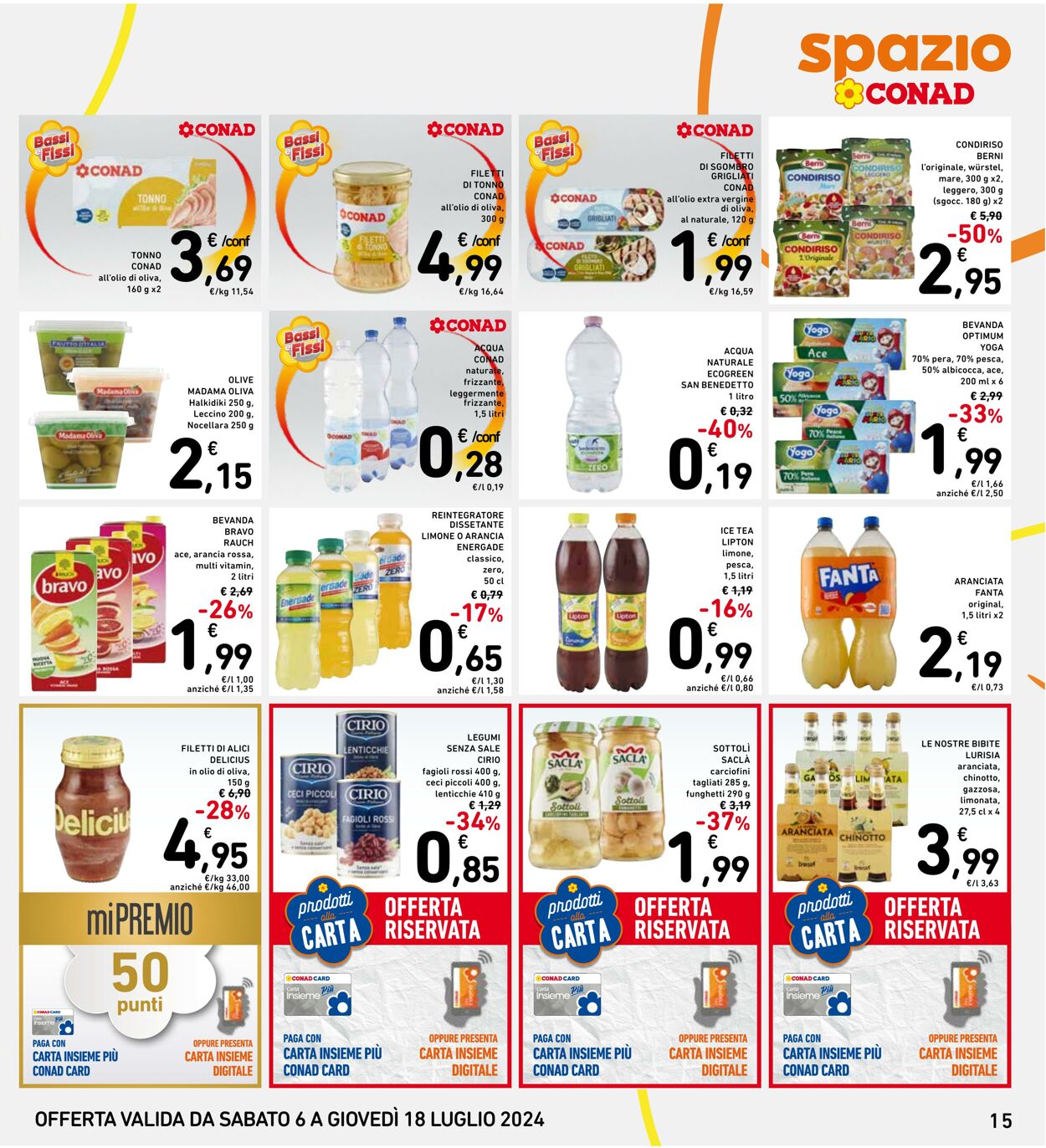 Volantino Conad 06.07.2024 - 18.07.2024