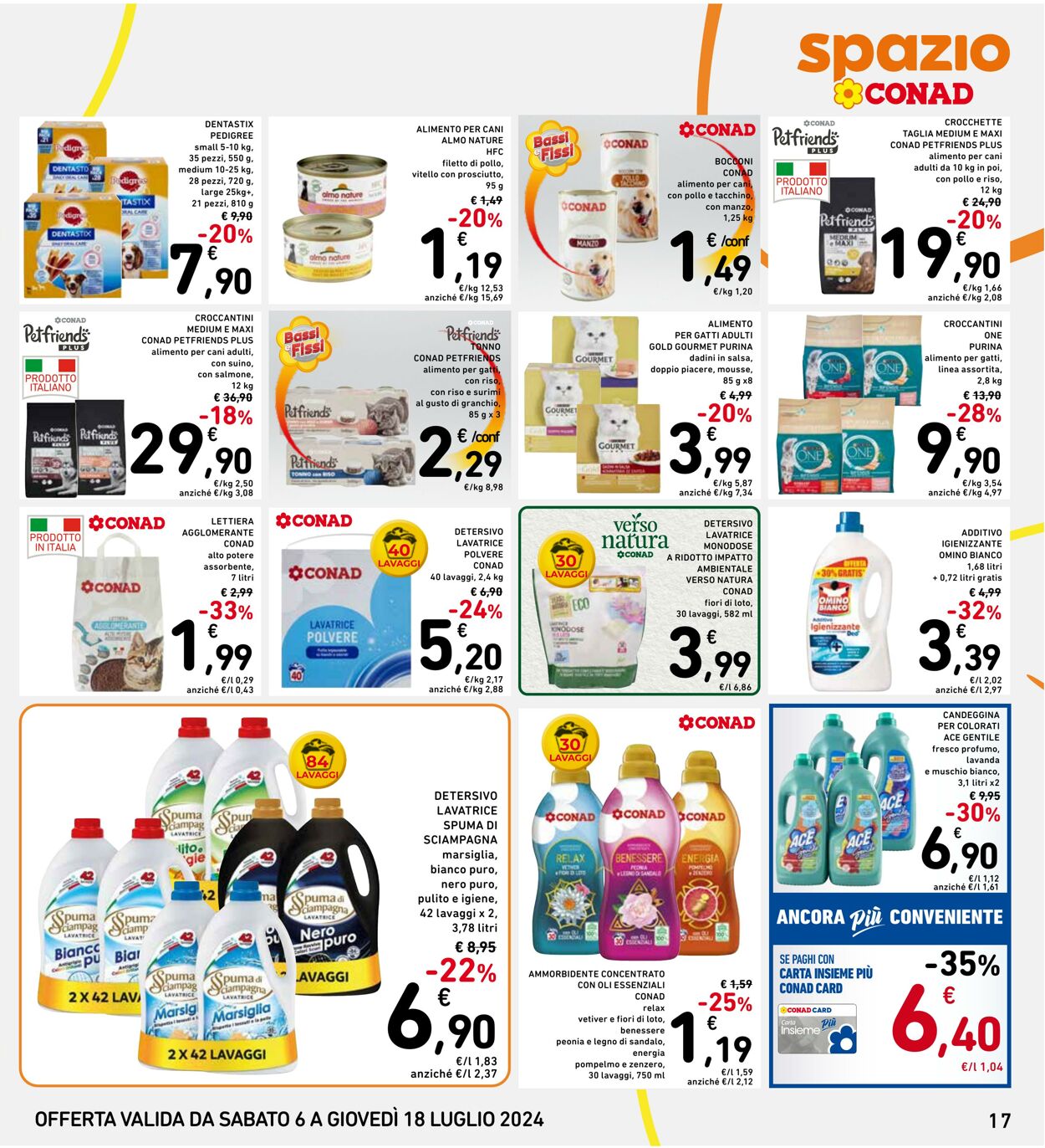 Volantino Conad 06.07.2024 - 18.07.2024