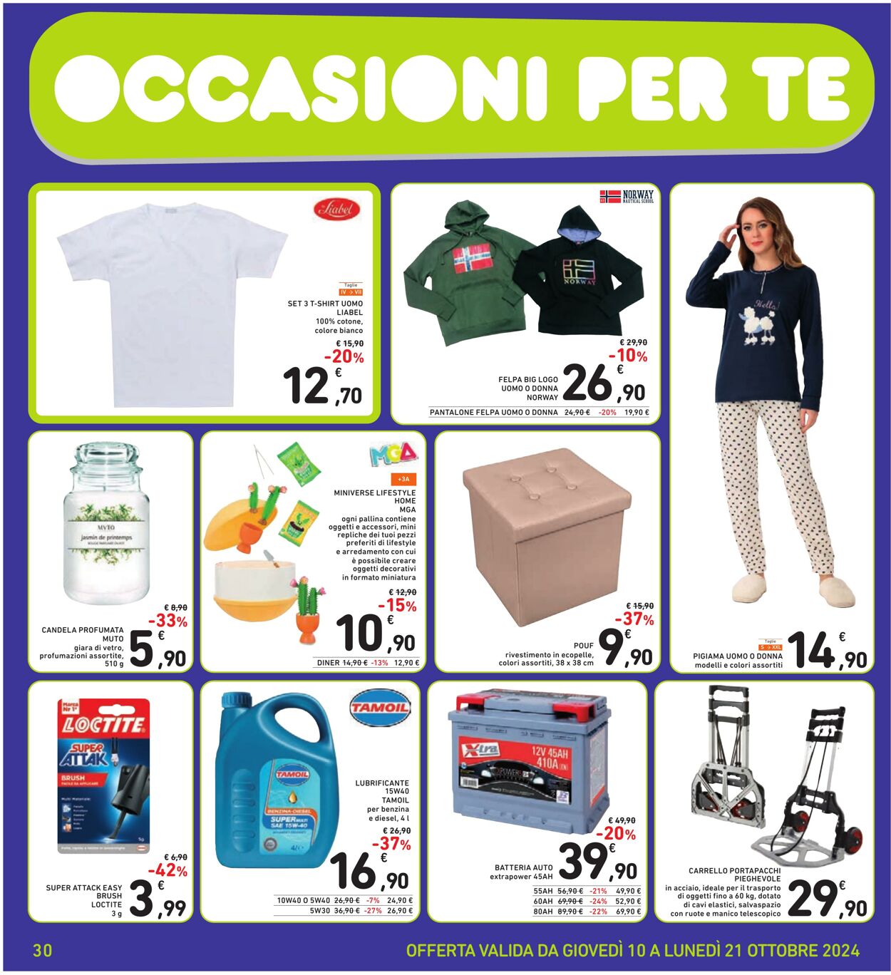 Volantino Conad 10.10.2024 - 21.10.2024