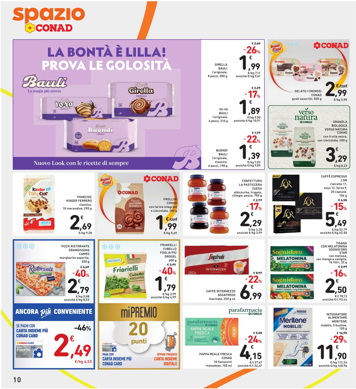 Volantino Conad 10.10.2024 - 21.10.2024