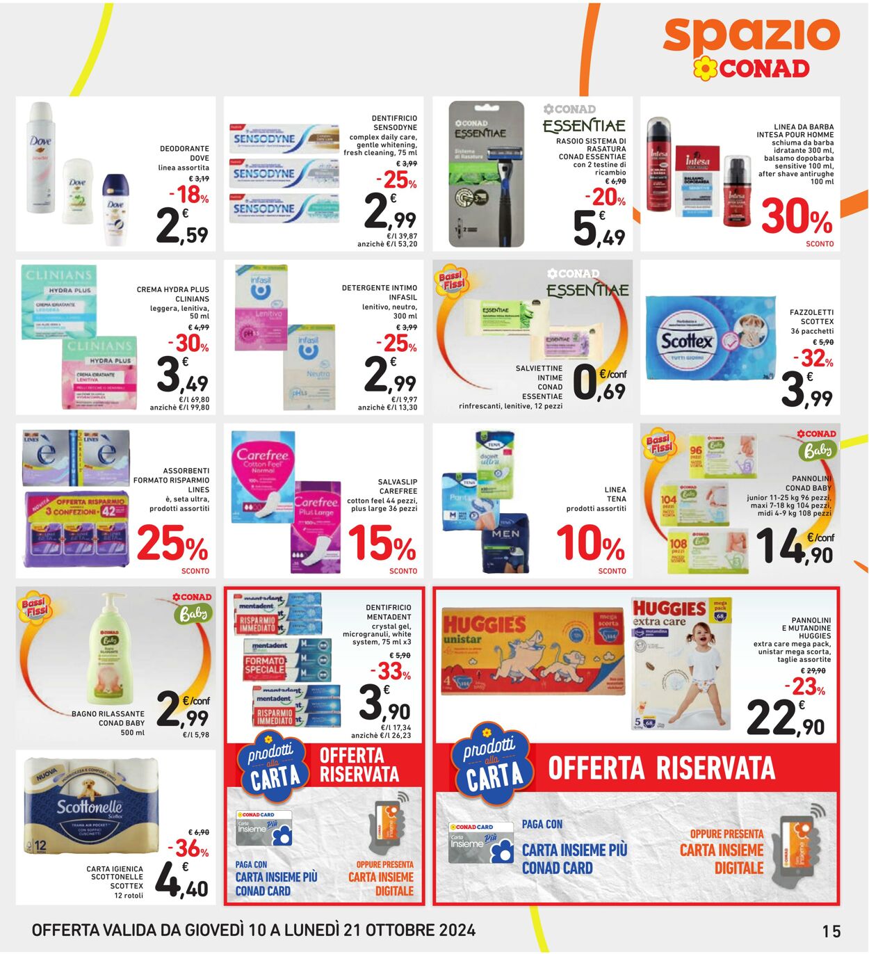 Volantino Conad 10.10.2024 - 21.10.2024