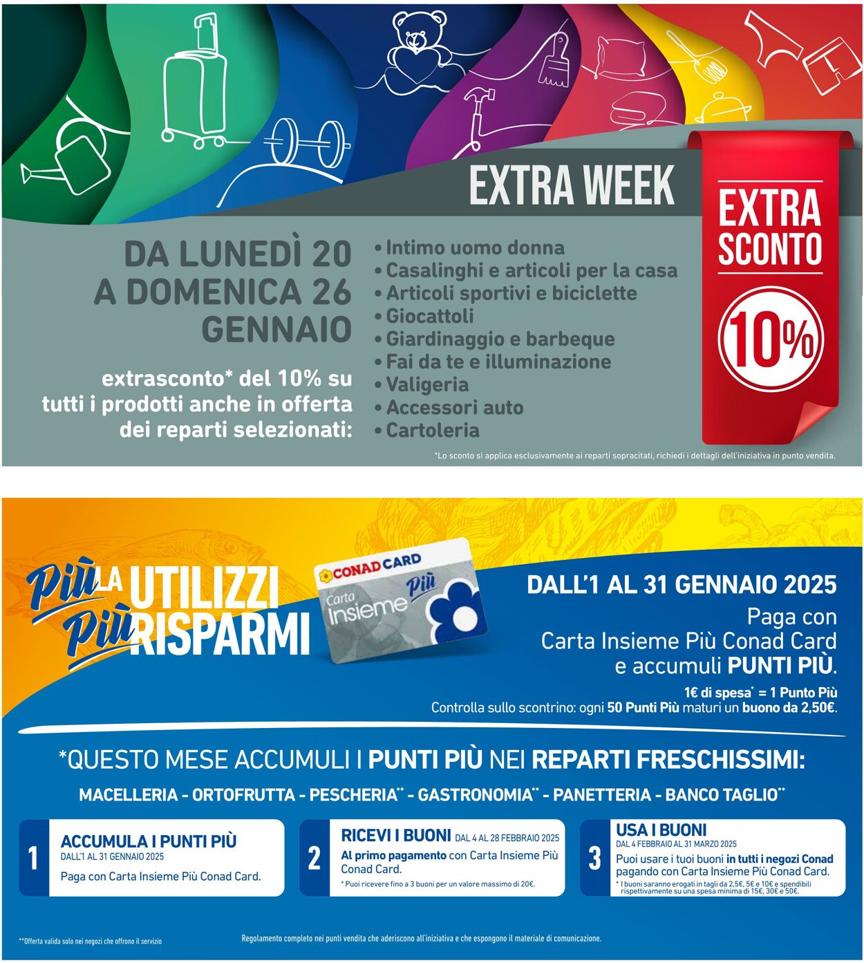 Volantino Conad 17.01.2025 - 30.01.2025