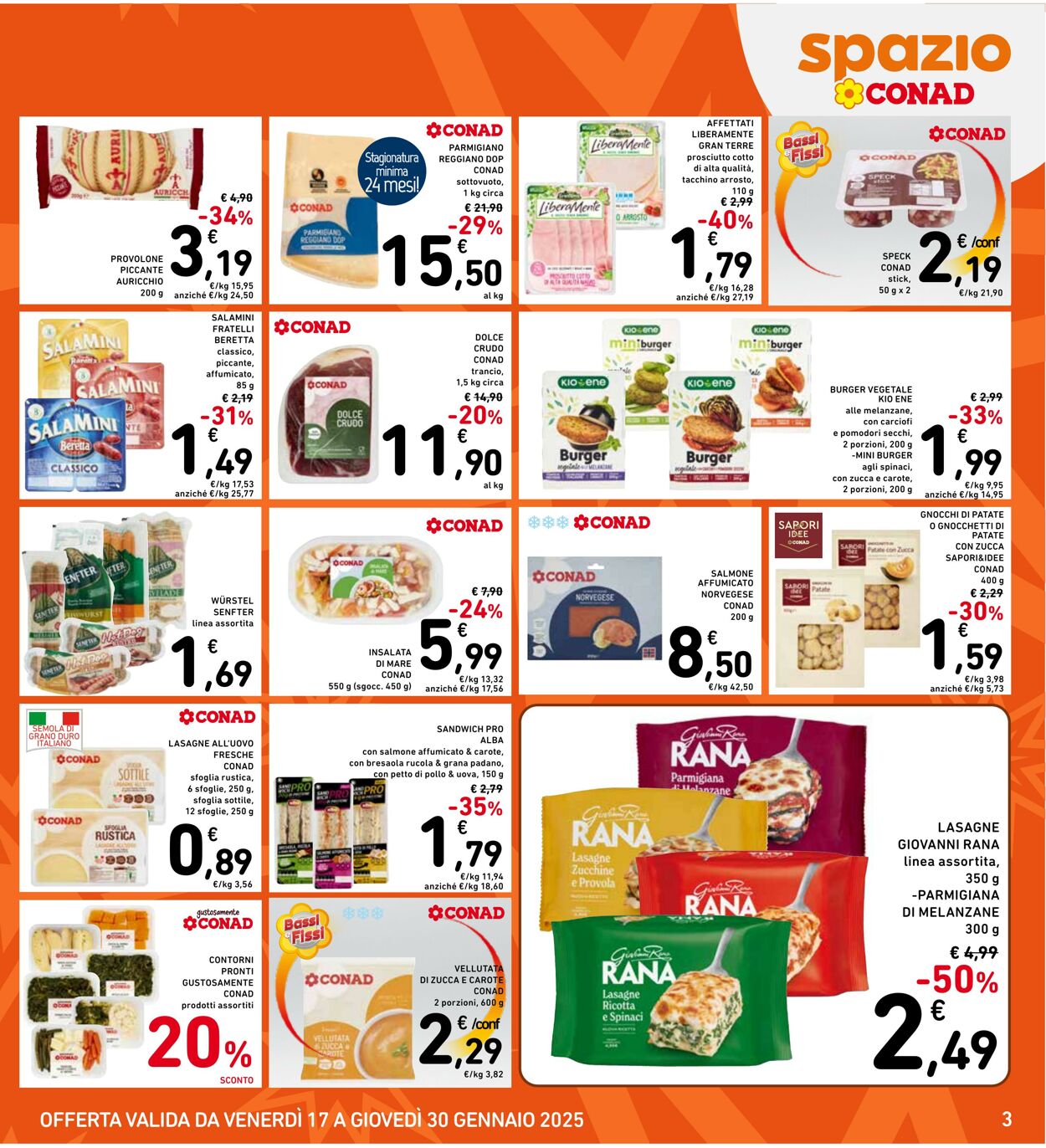 Volantino Conad 17.01.2025 - 30.01.2025