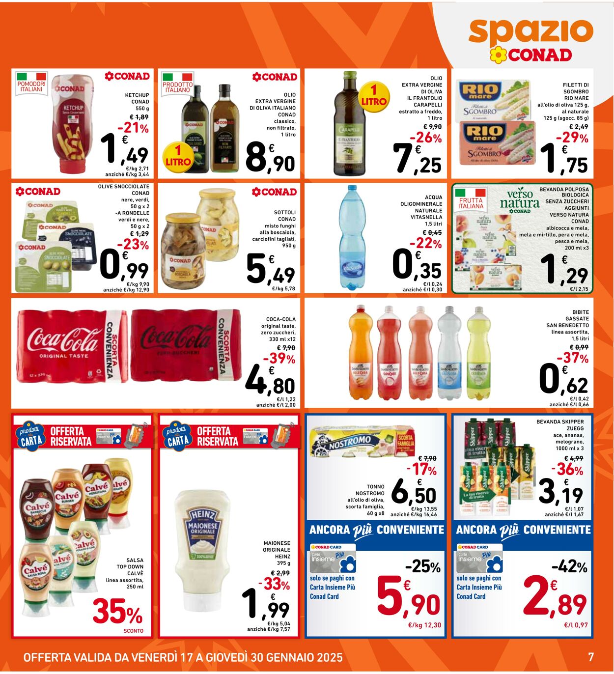 Volantino Conad 17.01.2025 - 30.01.2025