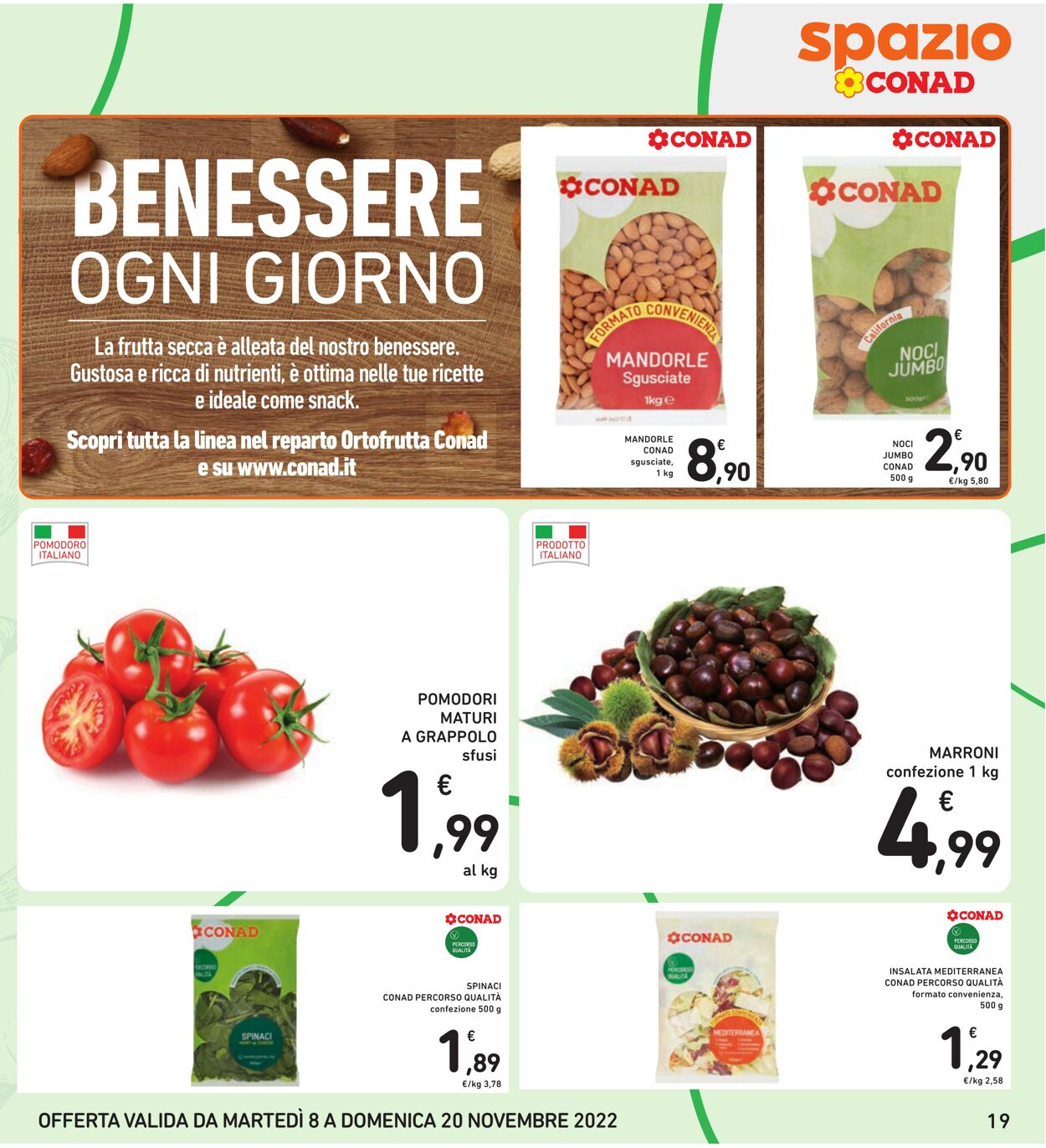 Volantino Conad 08.11.2022 - 20.11.2022