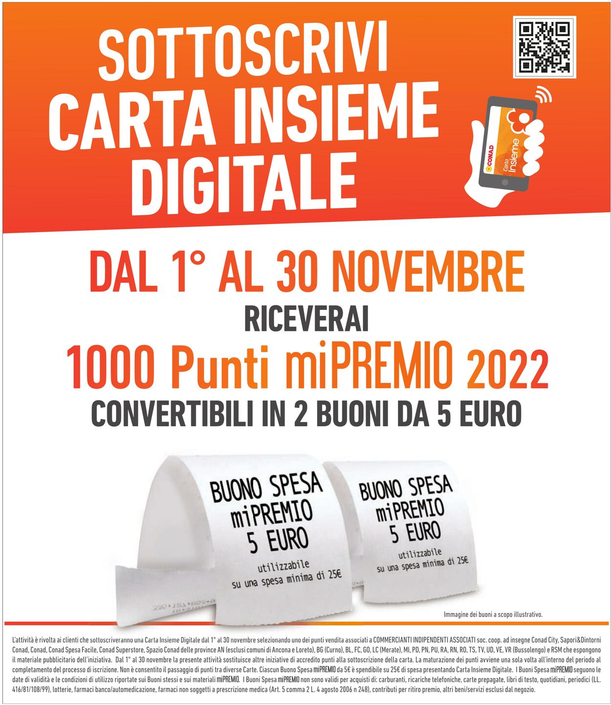 Volantino Conad 08.11.2022 - 20.11.2022