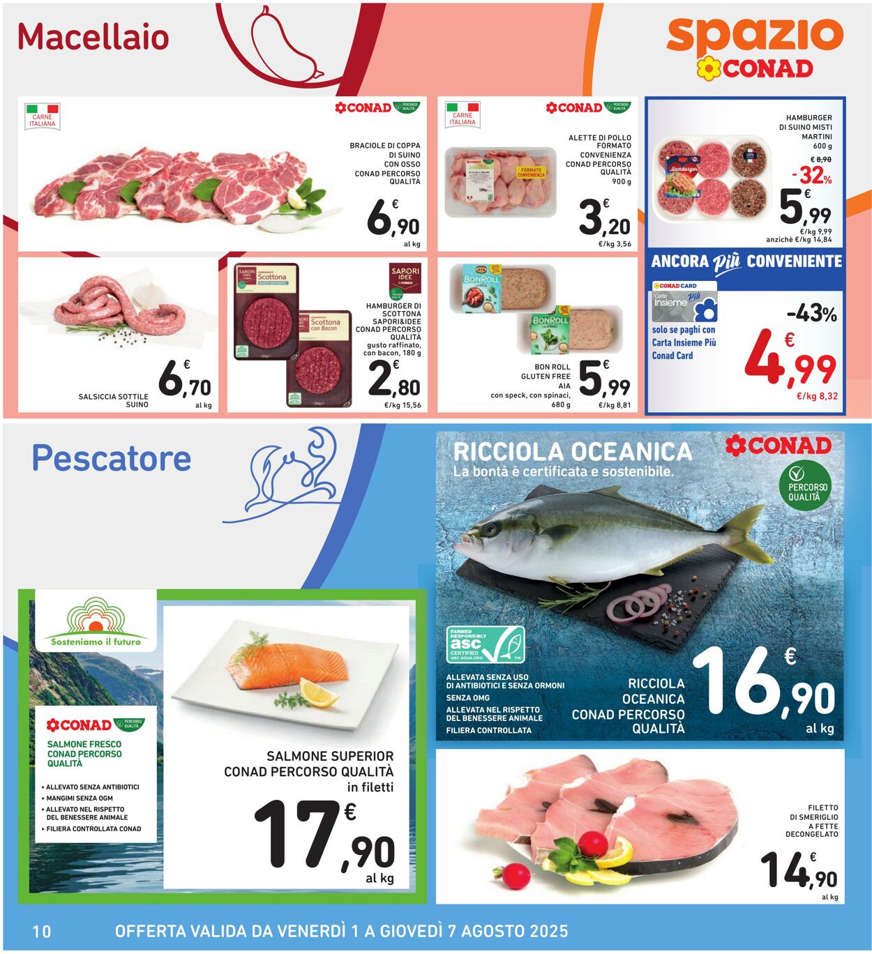 Volantino Conad 06.08.2025 - 06.08.2025