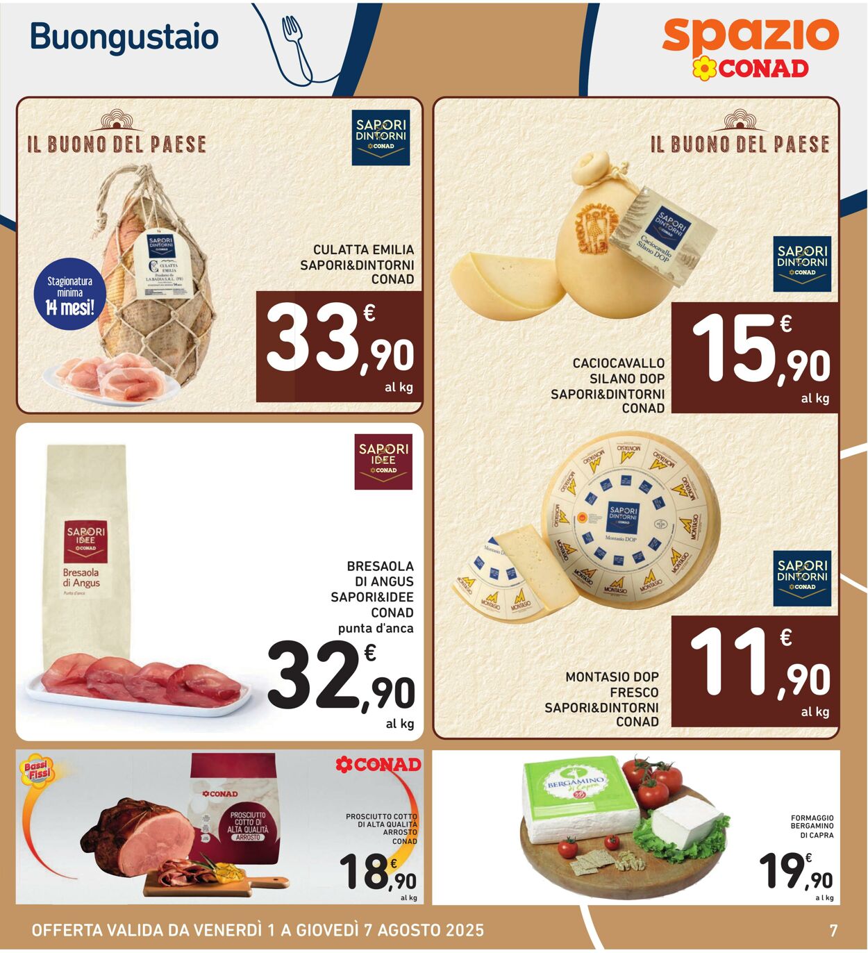 Volantino Conad 06.08.2025 - 06.08.2025