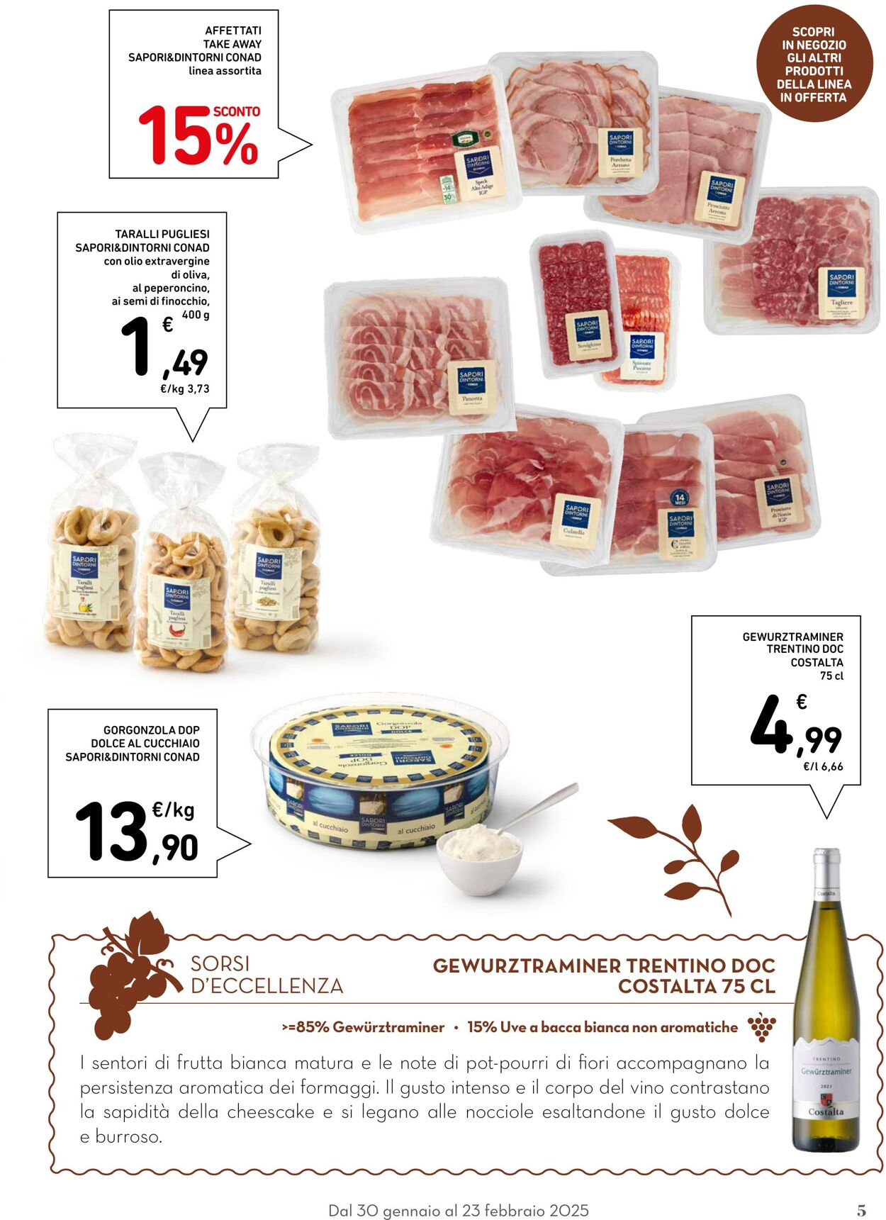 Volantino Conad 30.01.2025 - 23.02.2025