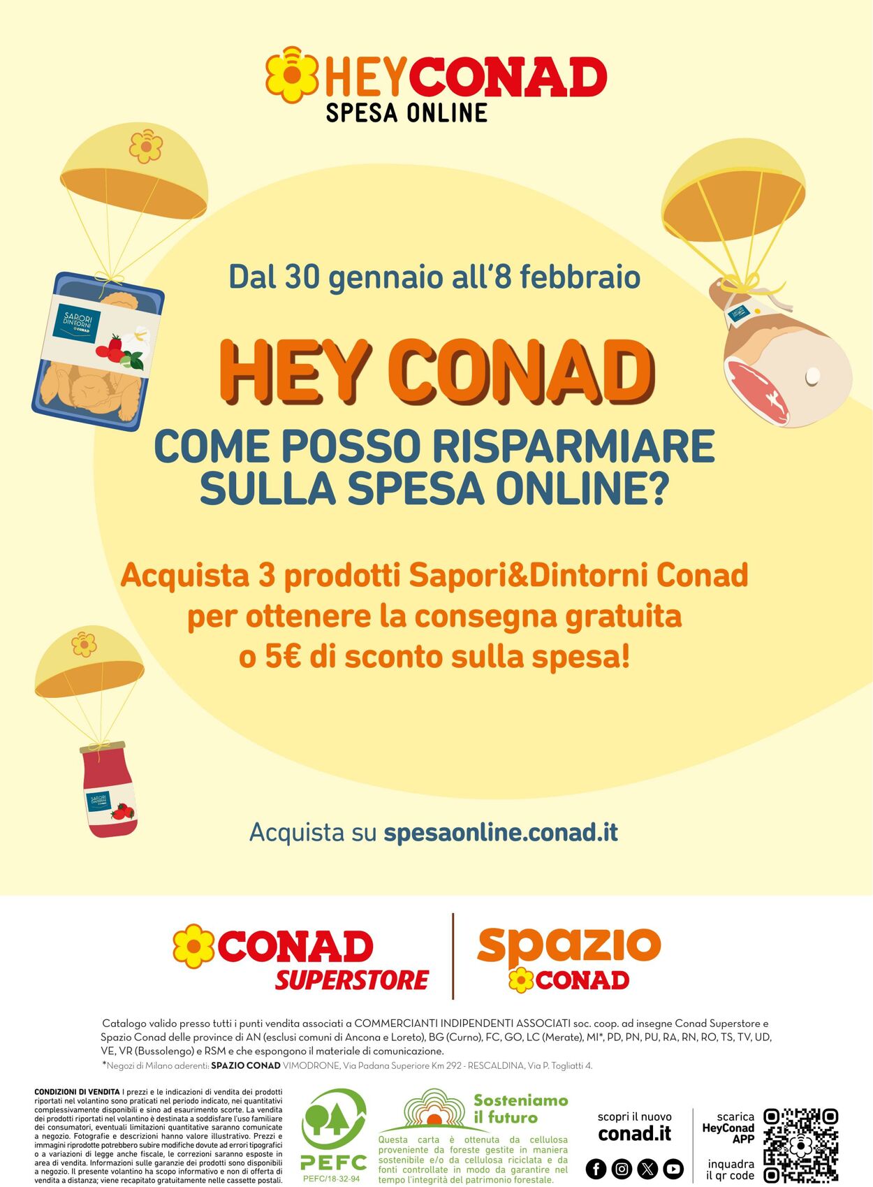 Volantino Conad 30.01.2025 - 23.02.2025