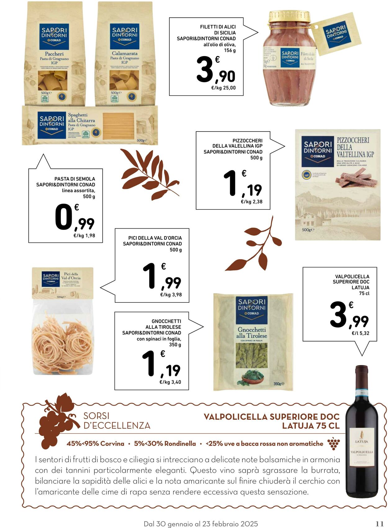 Volantino Conad 30.01.2025 - 23.02.2025