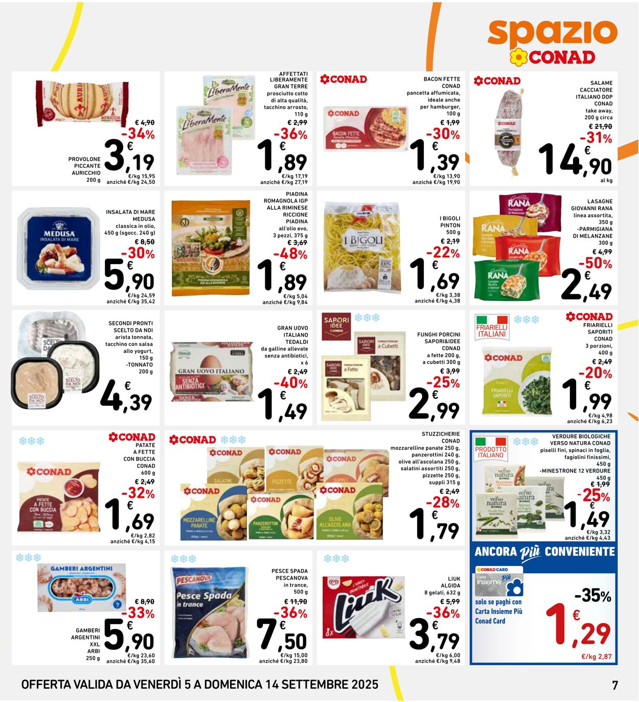 Volantino Conad 09.09.2025 - 09.09.2025