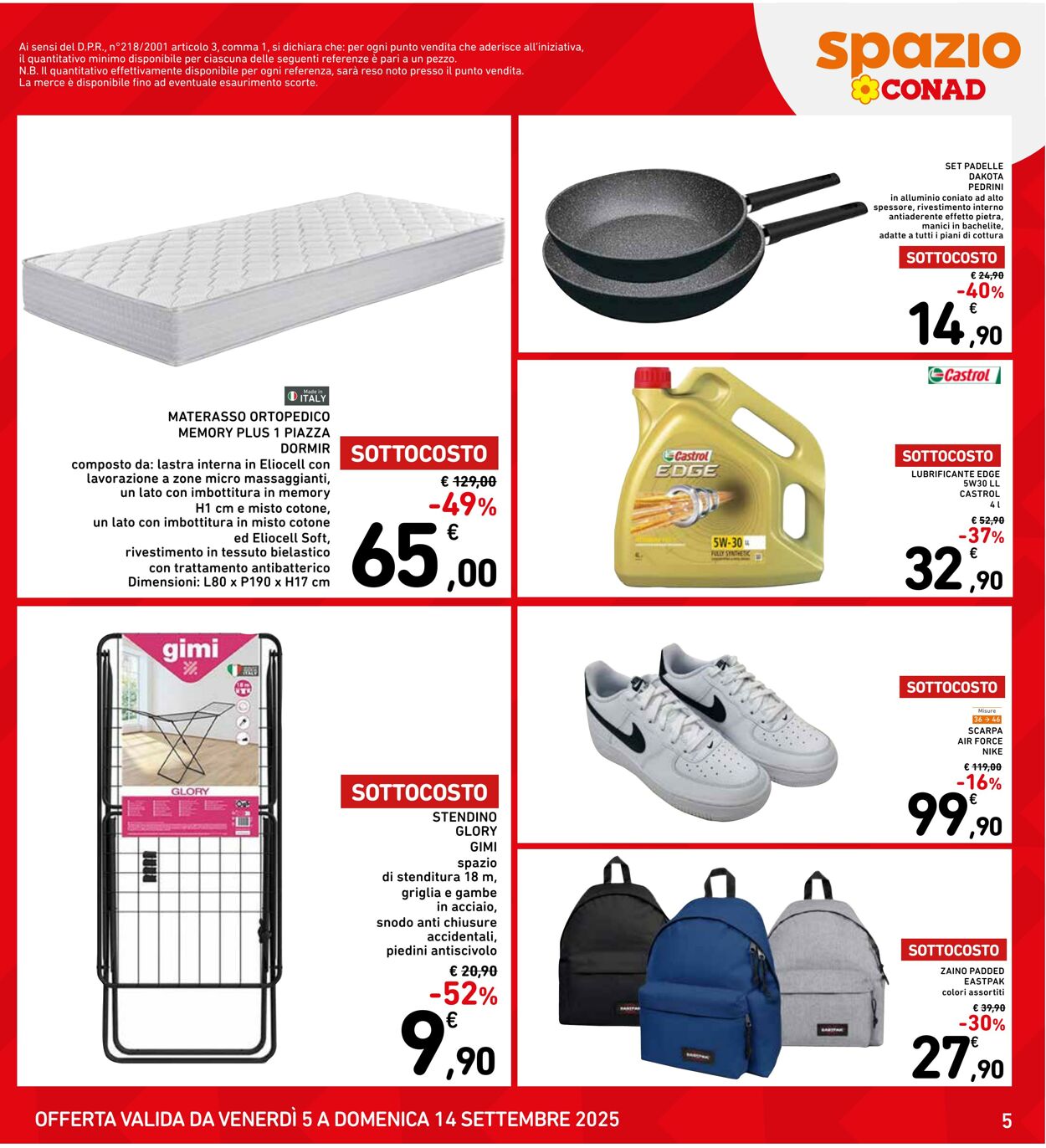 Volantino Conad 09.09.2025 - 09.09.2025