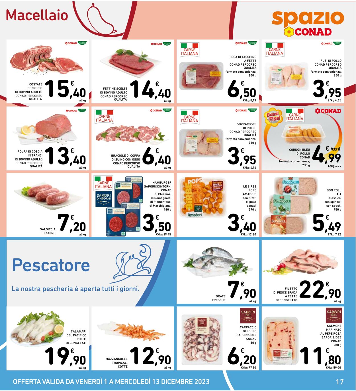 Volantino Conad 01.12.2023 - 10.12.2023