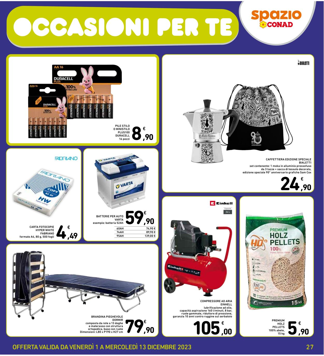 Volantino Conad 01.12.2023 - 10.12.2023