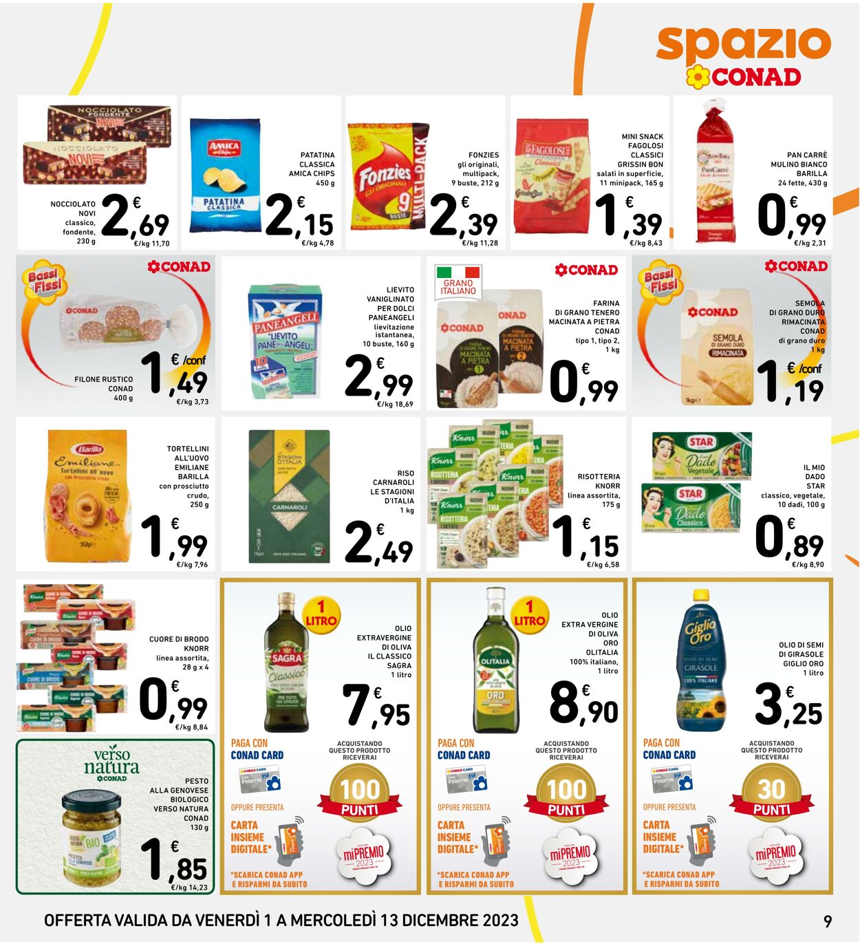 Volantino Conad 01.12.2023 - 10.12.2023