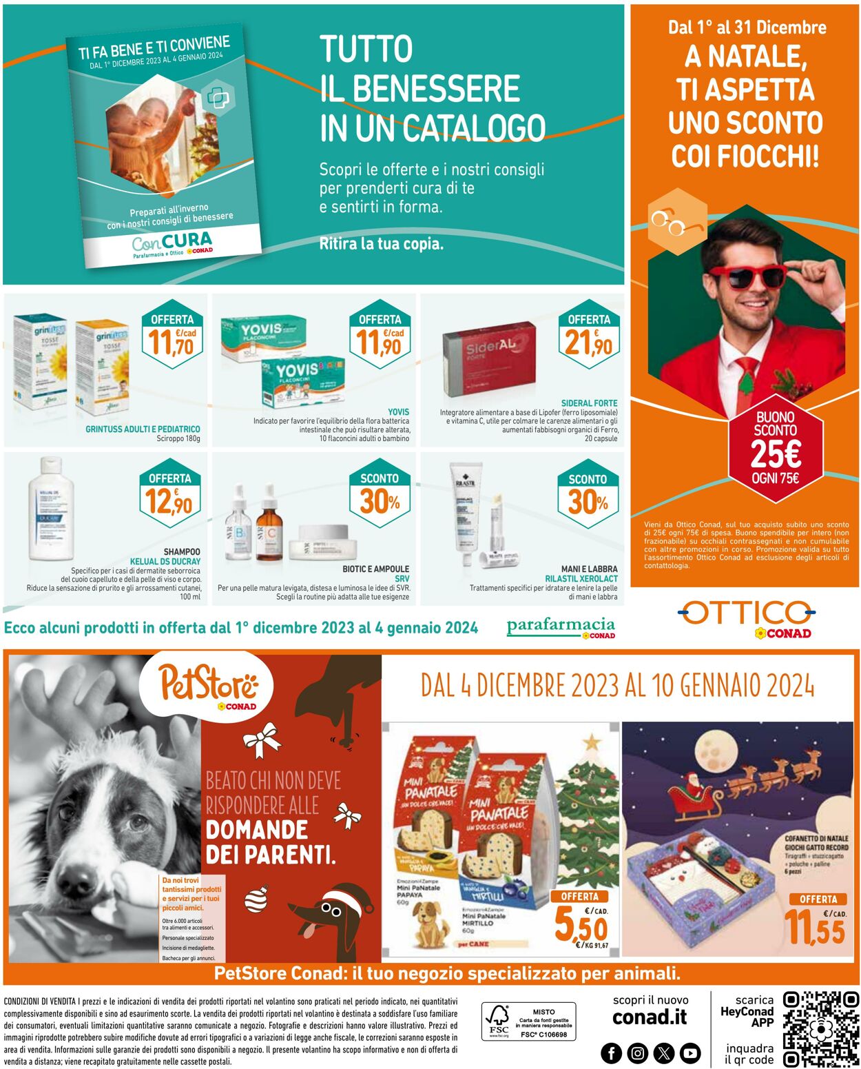 Volantino Conad 01.12.2023 - 10.12.2023