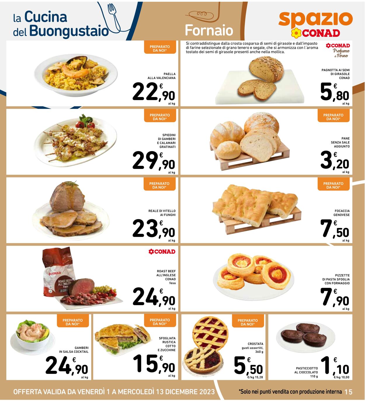 Volantino Conad 01.12.2023 - 10.12.2023