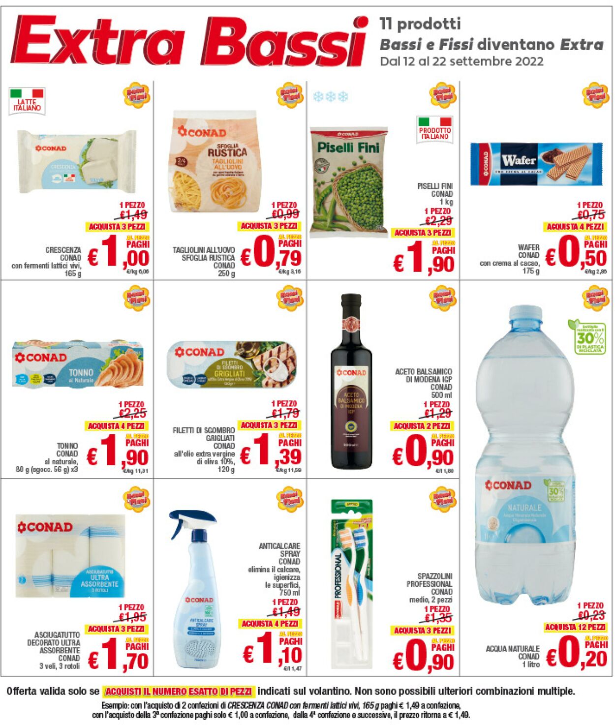 Volantino Conad 12.09.2022 - 22.09.2022