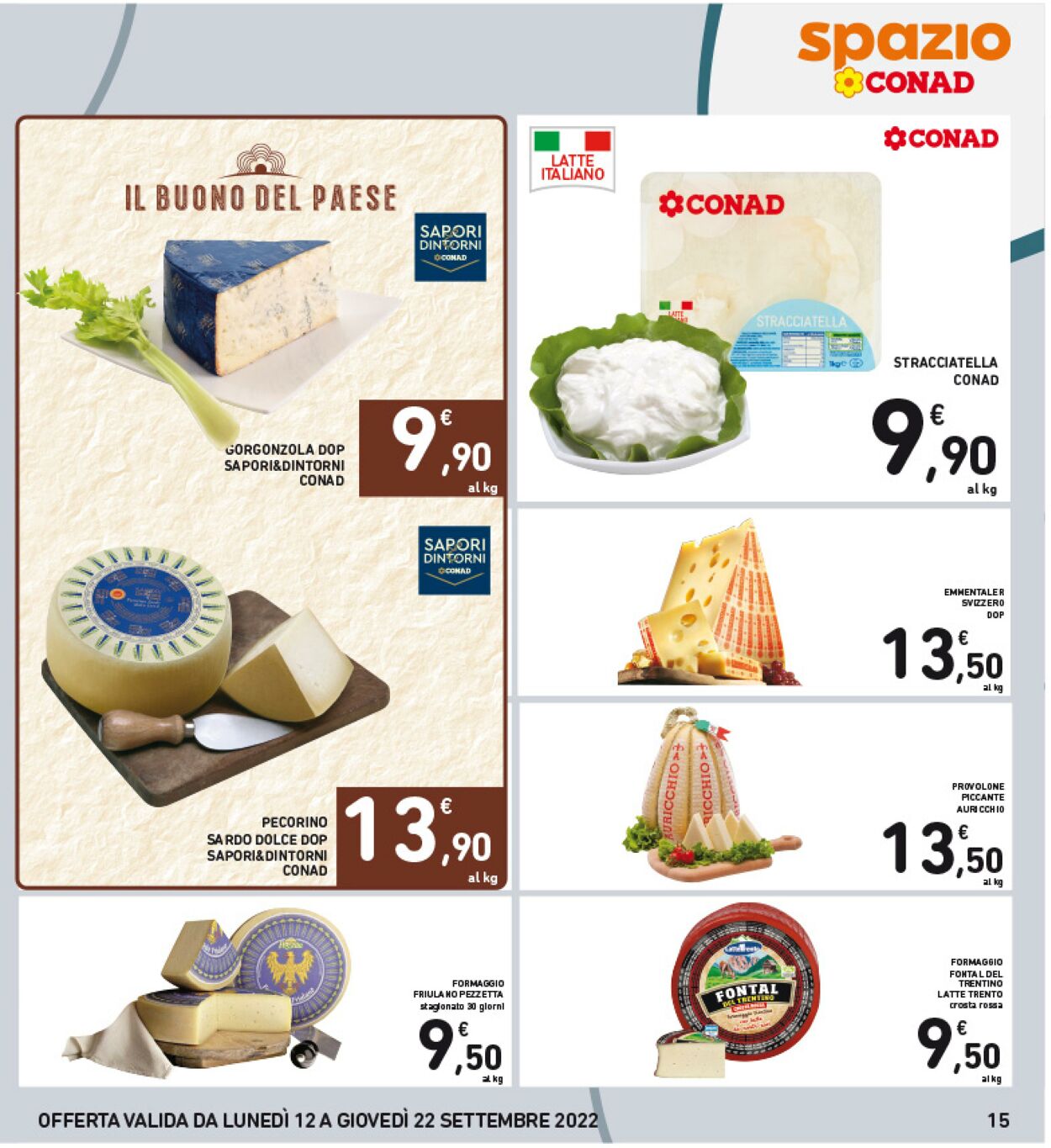 Volantino Conad 12.09.2022 - 22.09.2022