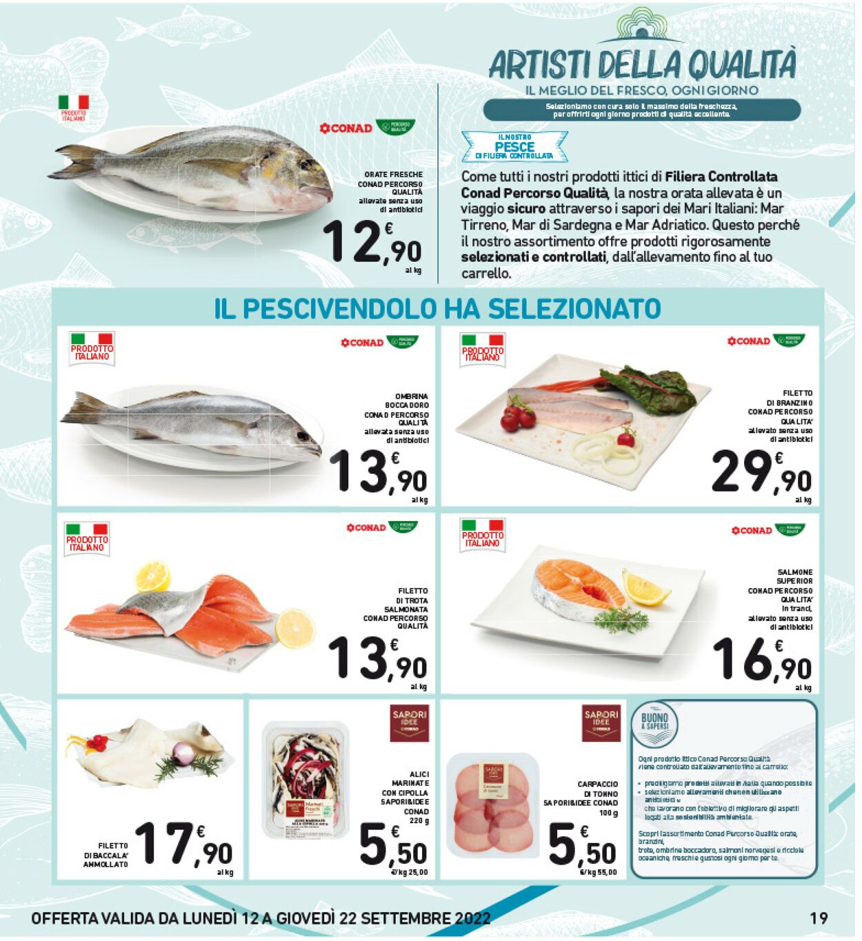 Volantino Conad 12.09.2022 - 22.09.2022