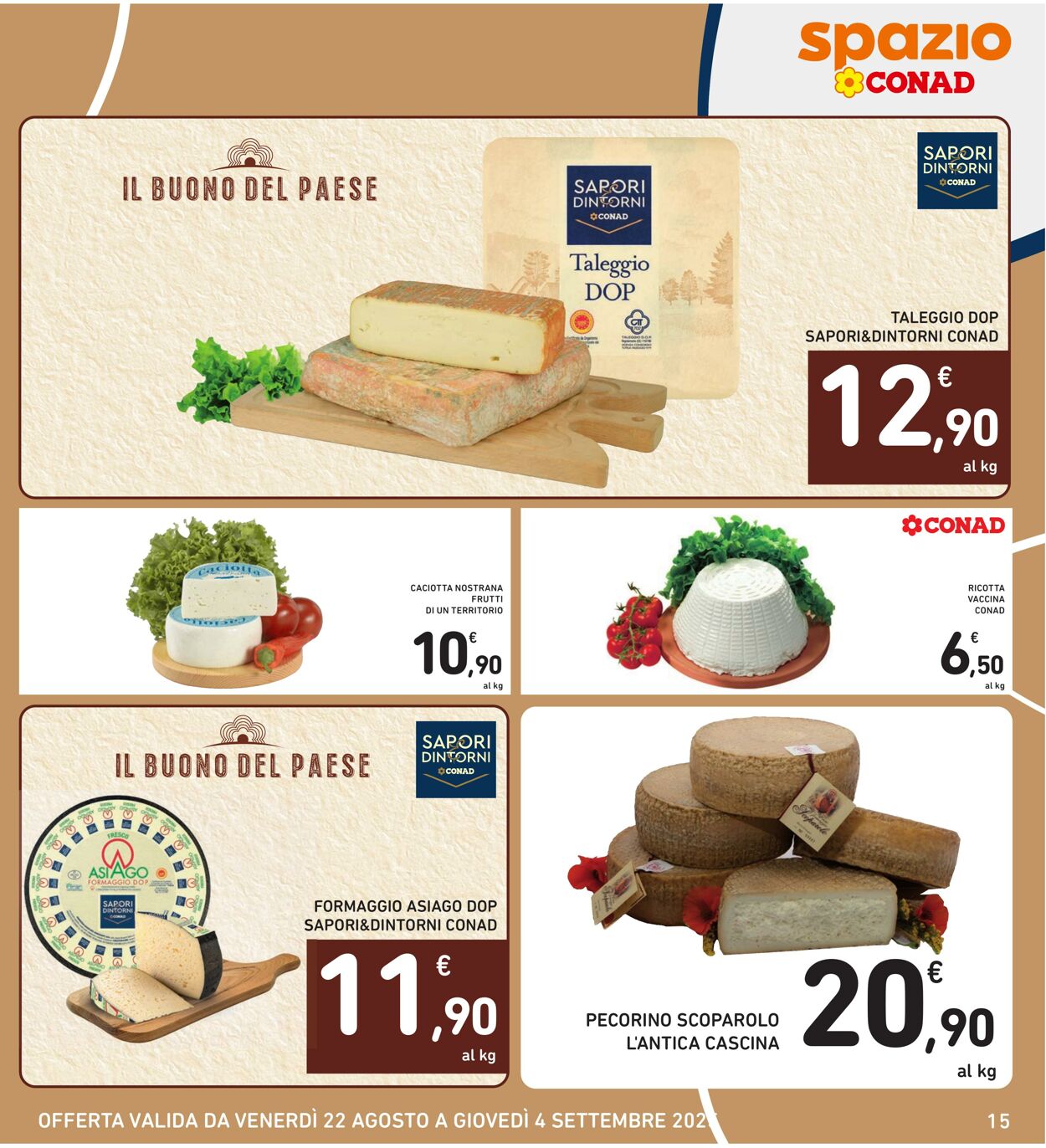 Volantino Conad 22.08.2025 - 22.08.2025