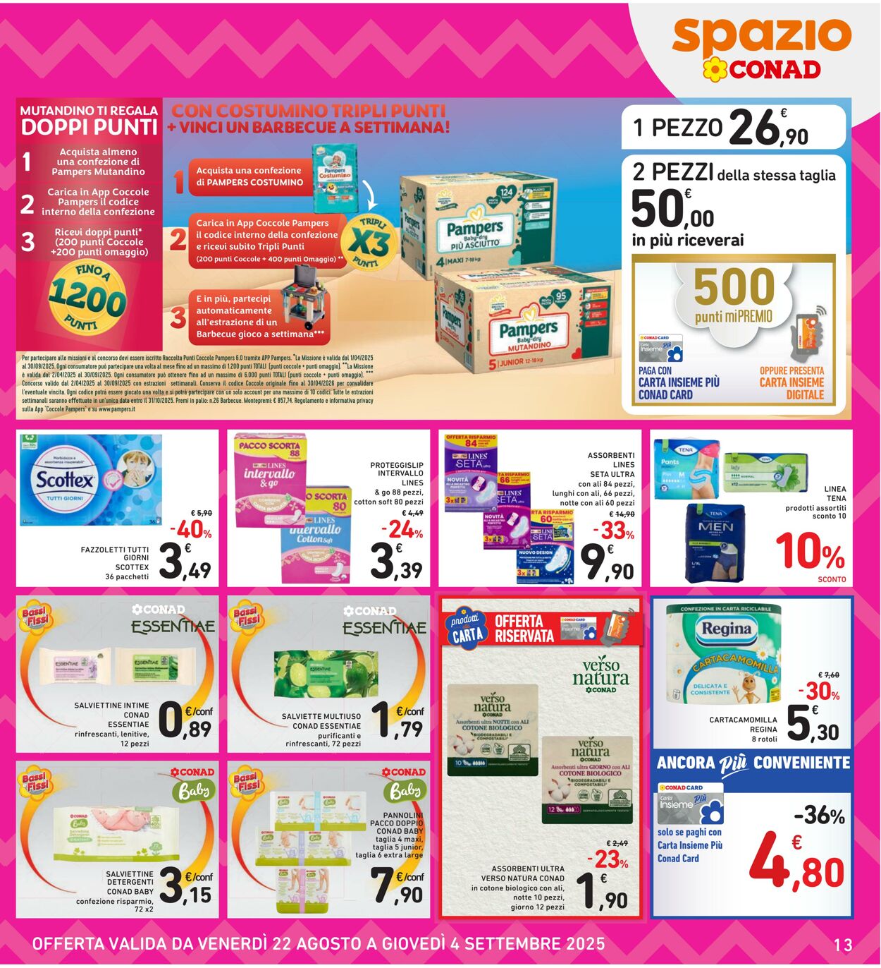 Volantino Conad 22.08.2025 - 22.08.2025