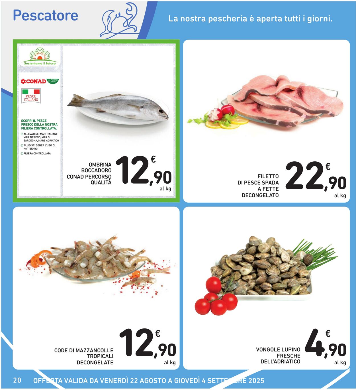 Volantino Conad 22.08.2025 - 22.08.2025
