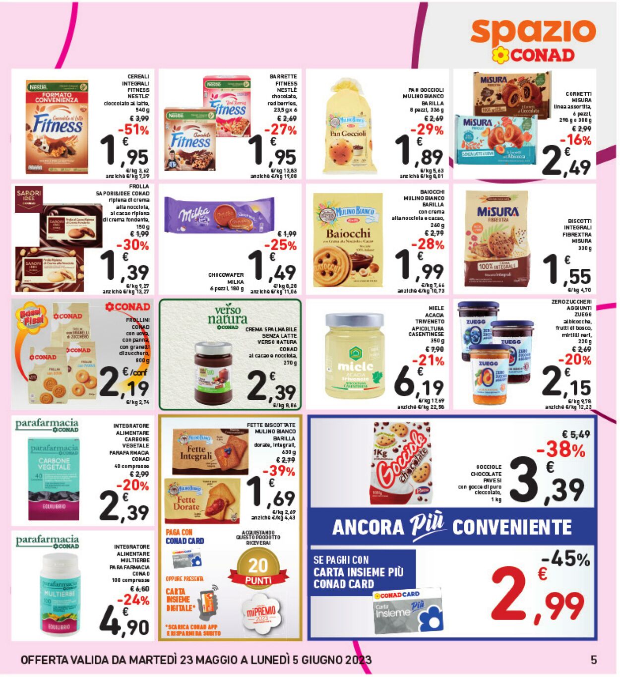 Volantino Conad 23.05.2023 - 05.06.2023