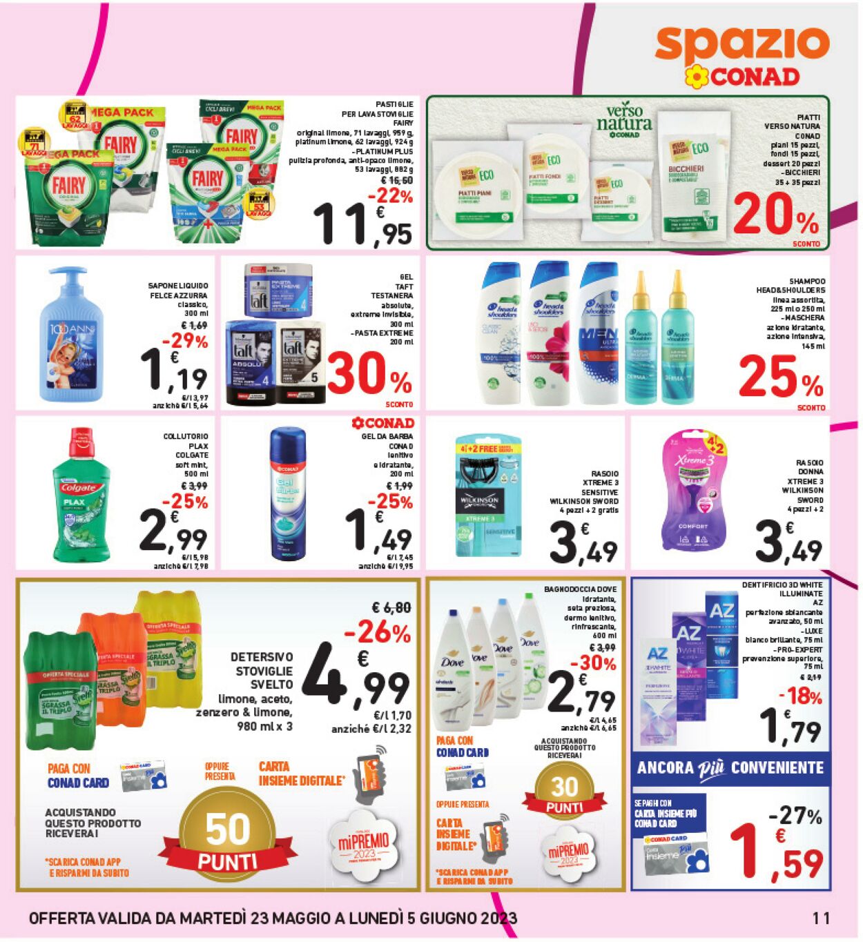 Volantino Conad 23.05.2023 - 05.06.2023