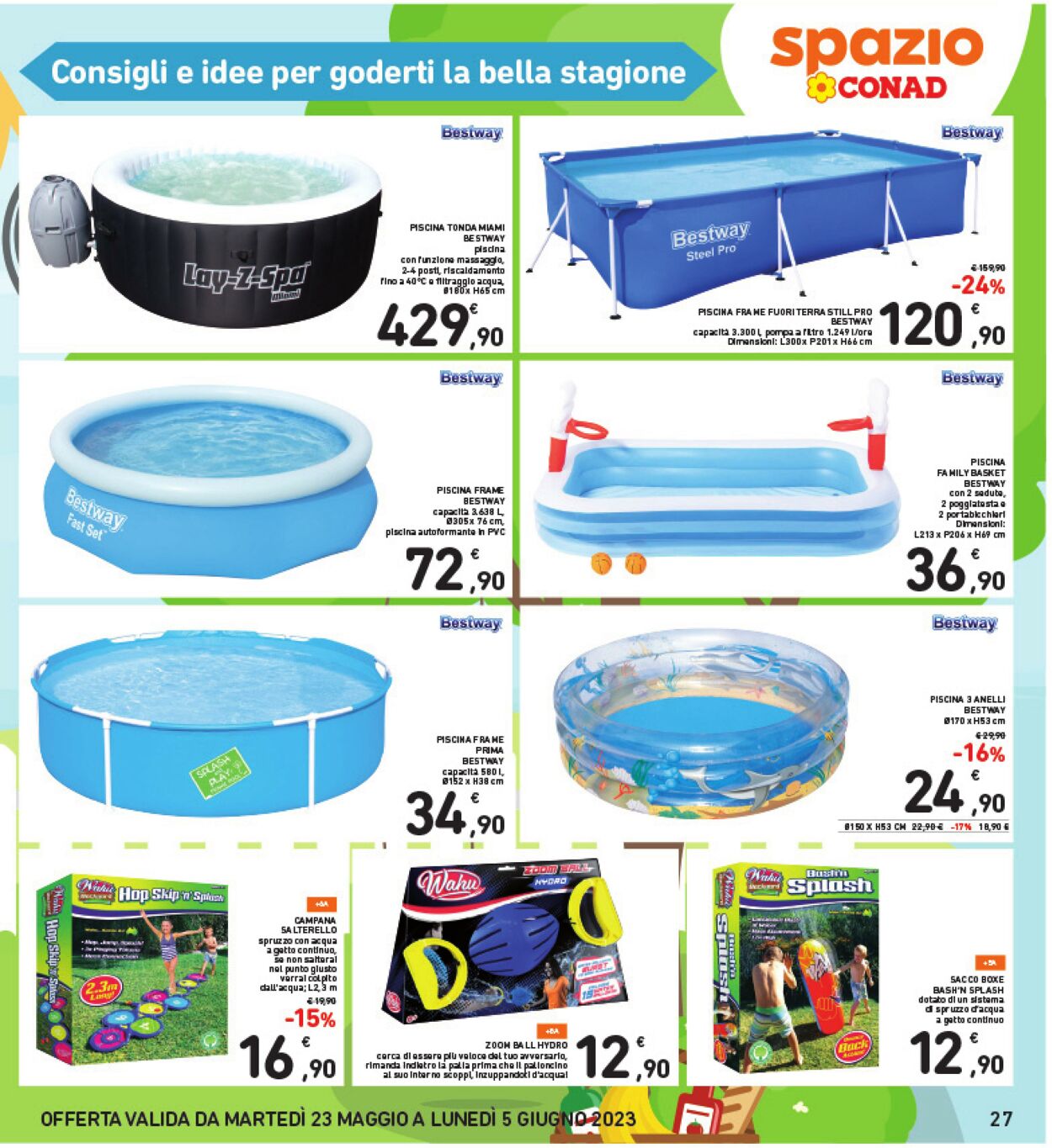 Volantino Conad 23.05.2023 - 05.06.2023