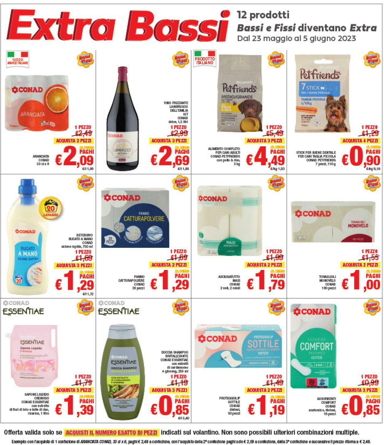 Volantino Conad 23.05.2023 - 05.06.2023